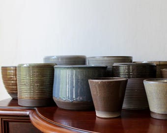 Japanese Minimalist Ceramic Planters