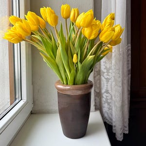 Handmade ceramic vase