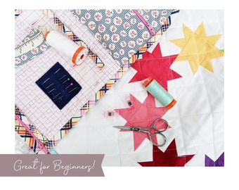 Hand Binding Start to Finish PDF Printable by Slightly Biased Quilts