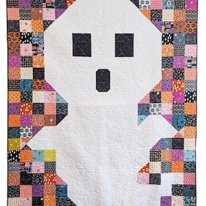 Ghost-quiltpatroon (pdf) * Charm Pack-vriendelijk* Big Boo van enigszins bevooroordeelde quilts