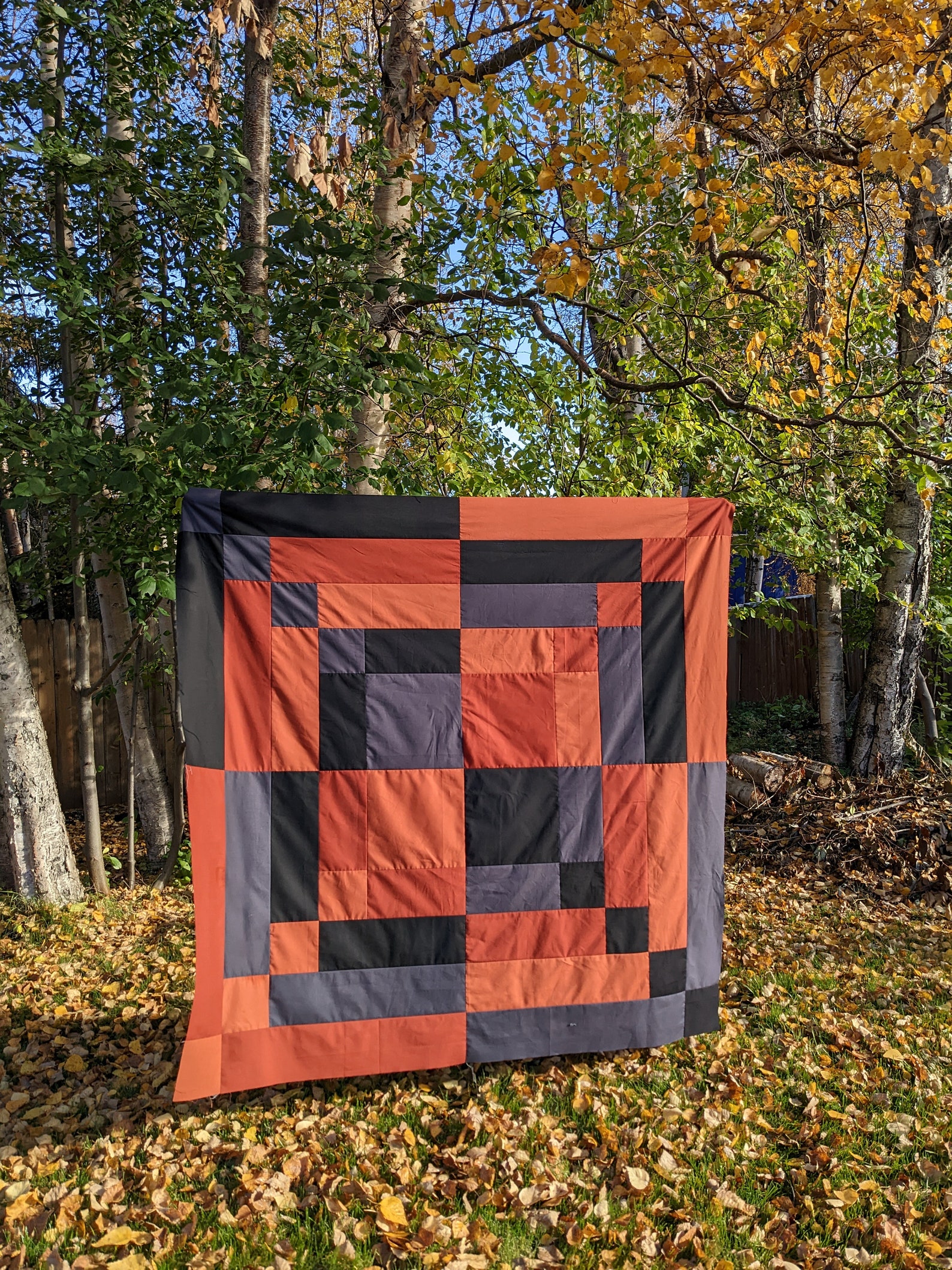 Large Print Quilt Pattern PDF scrap Friendly Blocker by Slightly Biased