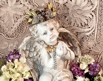 CROWNS/CHERUBS/ANIMALS