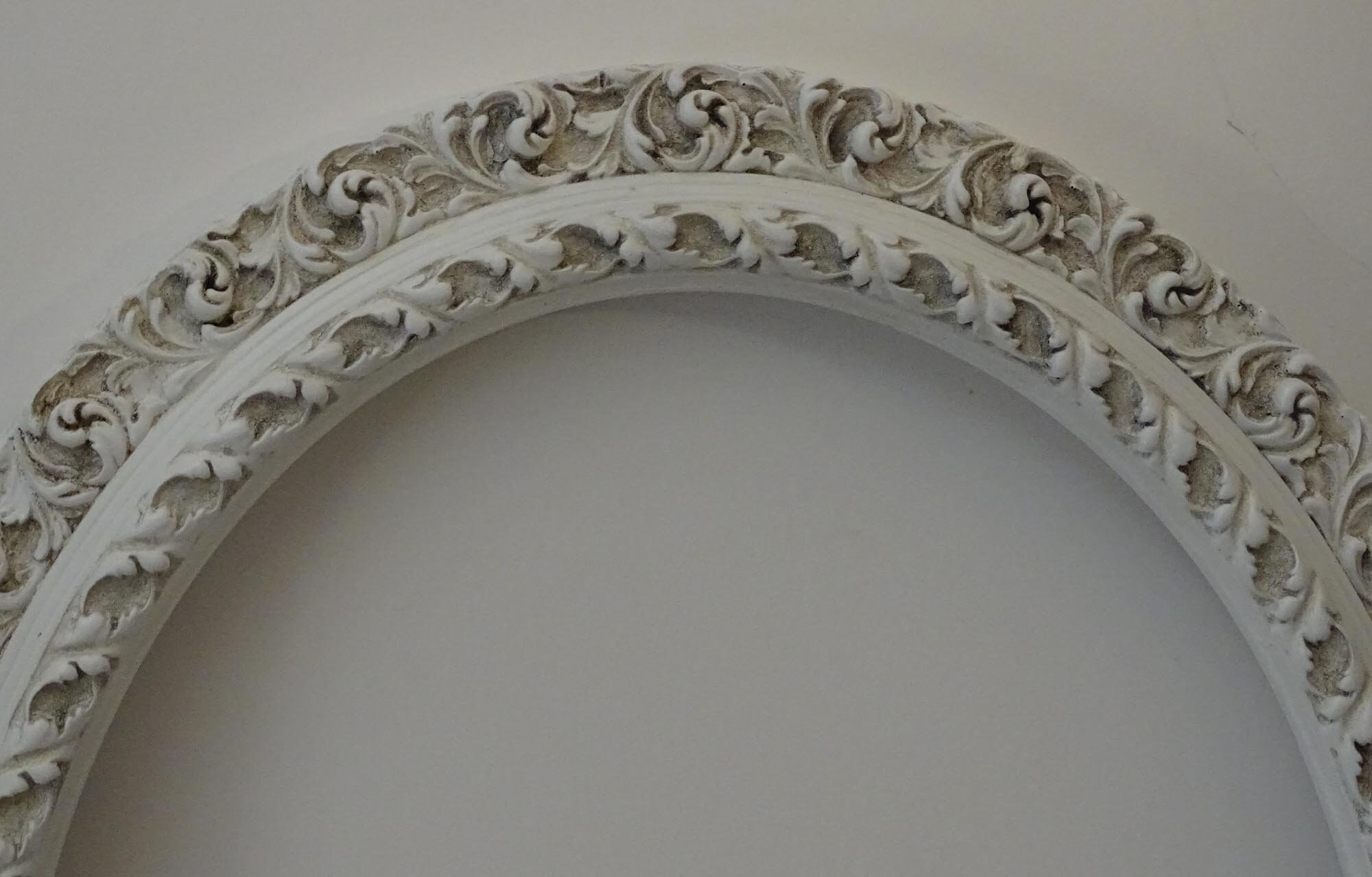 16 x 20 Oval White Frame Vintage 16x20 Oval Picture Frame for Etsy