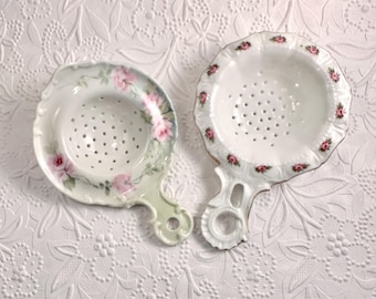 Vintage Floral Tea Strainer, Cottage Kitchen, Perfect Gift for Tea Lovers, Tea Accessory