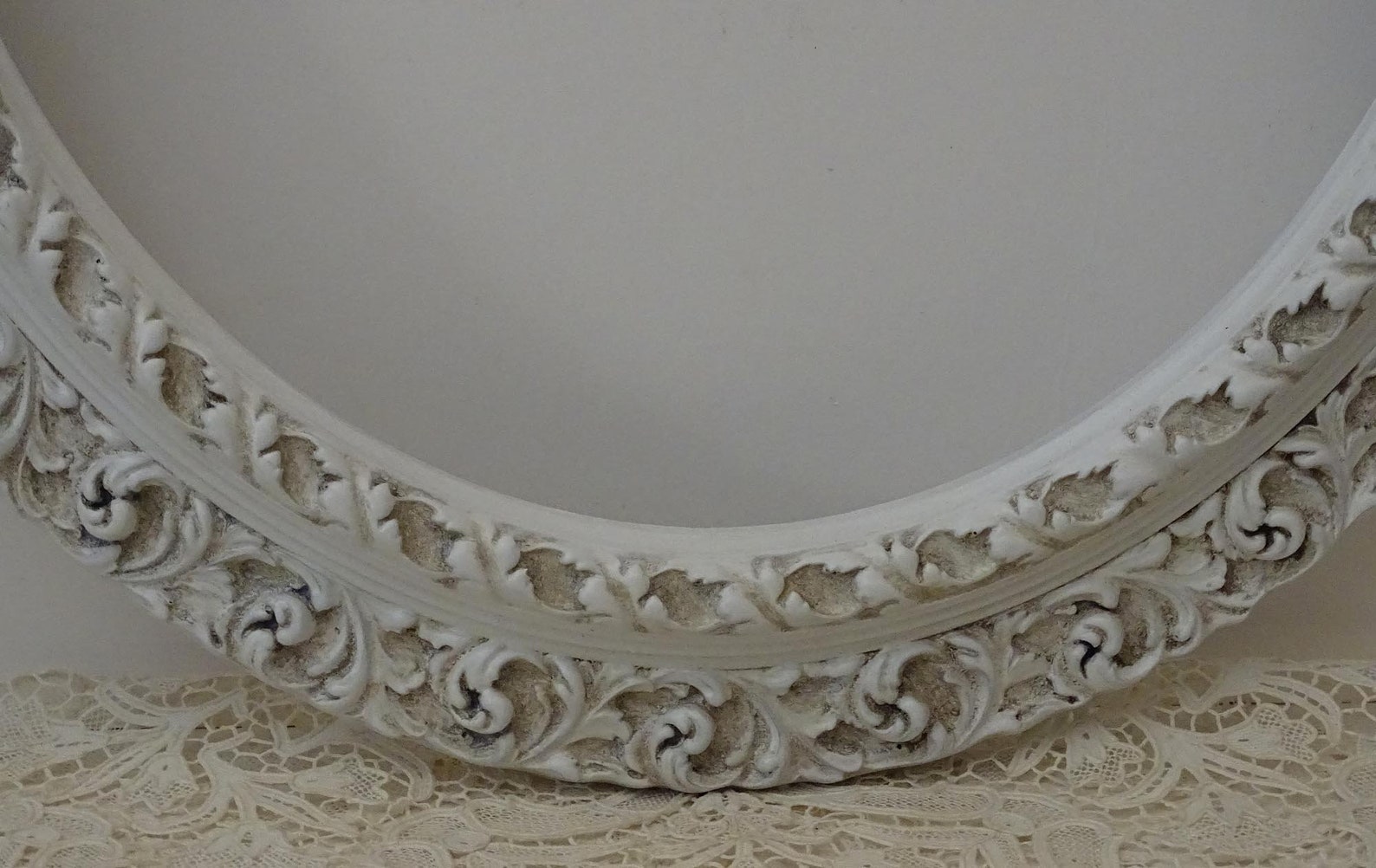 16 x 20 Oval White Frame Vintage 16x20 Oval Picture Frame for Etsy