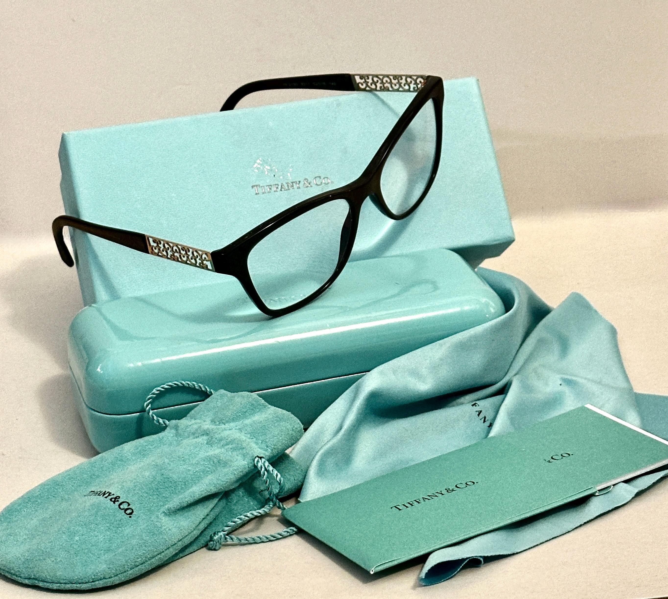1980’s Vintage Tiffany Eyewear Eyeglasses , Model Sabrina, Made in France 1980 main image 4