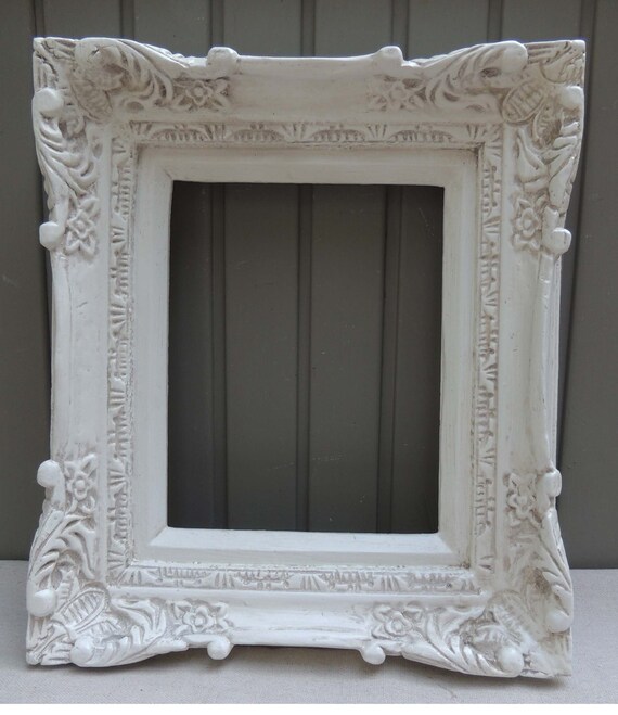 8 X 10 White Picture Frames Vintage 8x10 Ornate