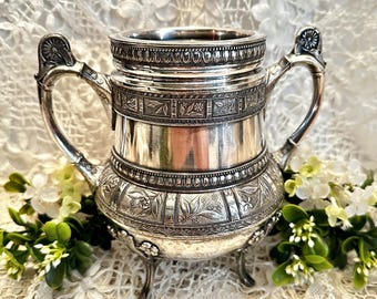 Antique Victorian Silver Plate Spooner – Toronto Silver Plate Company Design