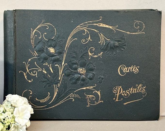 Antique French Cart Postales Art Nouveau French Postcard Etsy