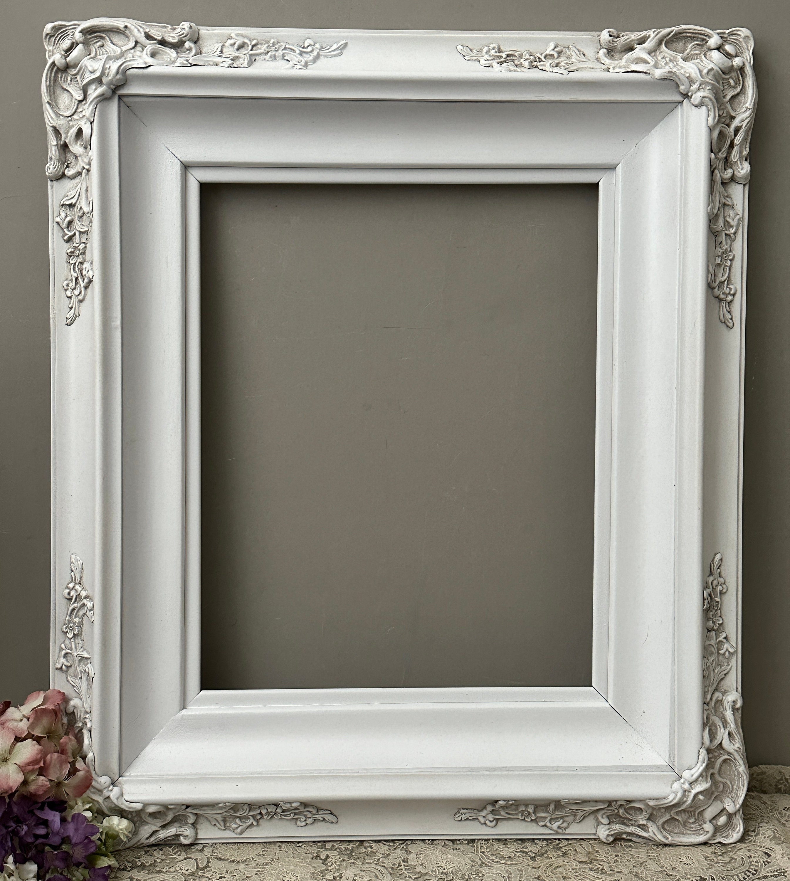 Haus and Hues 11x14 Picture Frame Set of 3 - White Frames, 11x14 White  Frames, 14x11 White Frames, Picture Frame To Display 11x14 Frames White  Picture