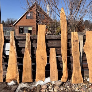 Tavole uniche in legno di quercia lituana