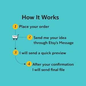 Custom Graphic Design, SVG PNG Files (Digital Download), 2-Hour Delivery image 7
