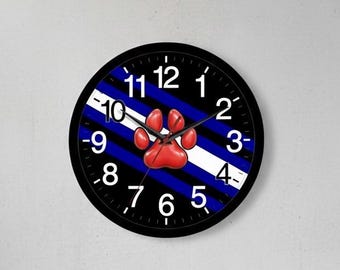 Puppy Play Pride Wall Clock (8-inch)