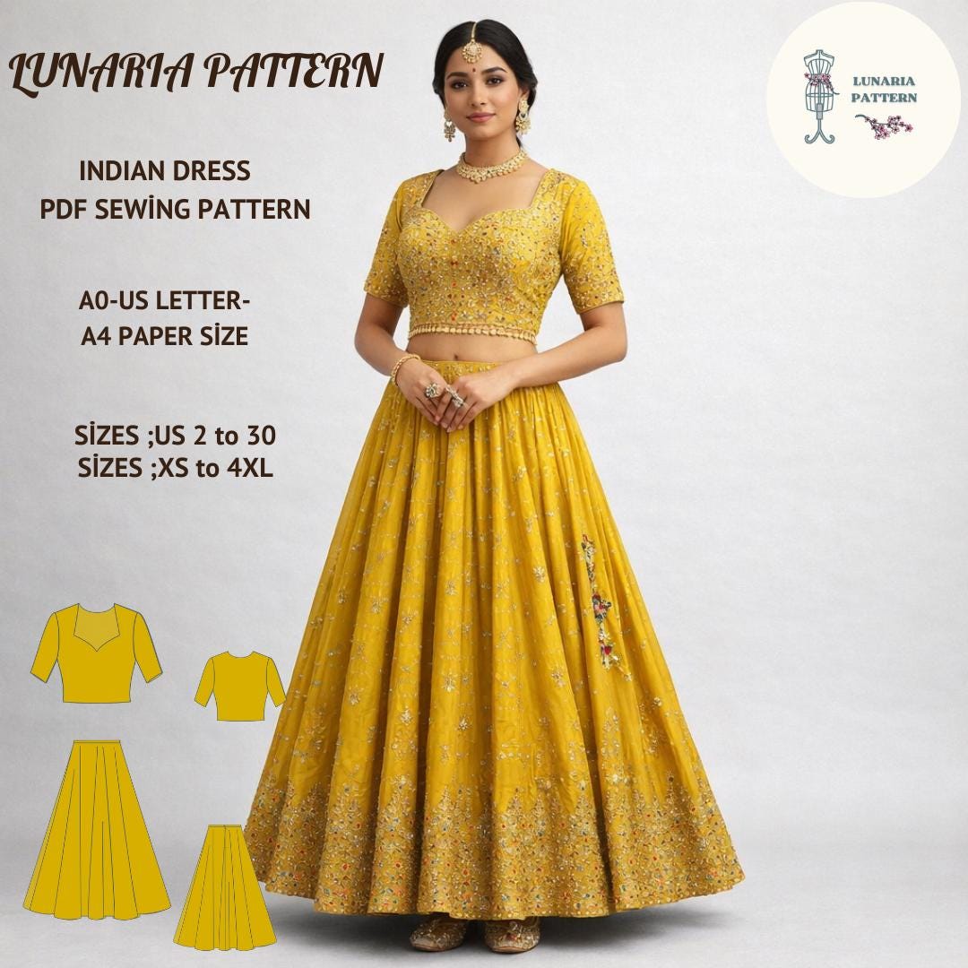 Lehenga choli - Etsy 日本