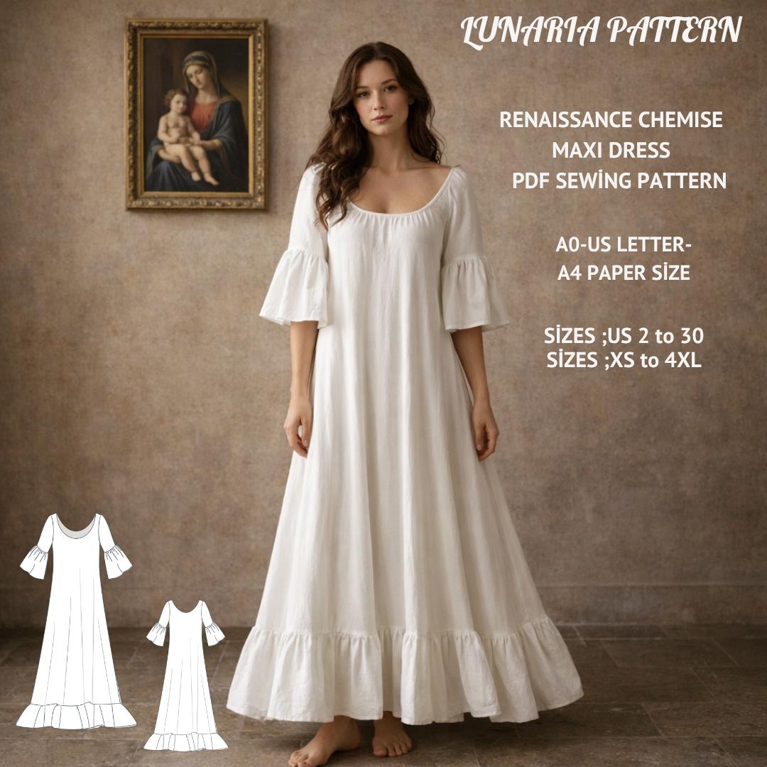 Cotton Chiffon Dress - Etsy Canada