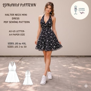 Mini Flowy Halter Dresses - Etsy Mini Flowy Halter Dresses - Etsy
