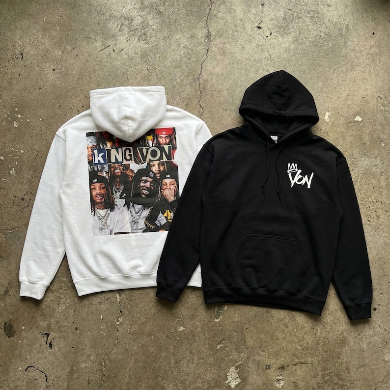 King Von Hoodie – O-block Tribute, Urban Rap Pullover - Etsy