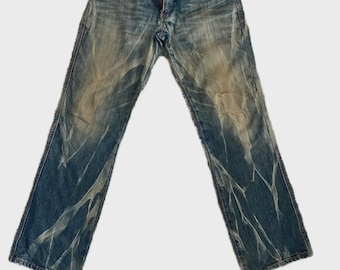 Ropa de calle japonesa vintage Distress Denim Edwin, exclusiva de Japón