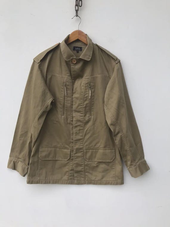 A.P.C., Vintage APC Rue De Fleurus Paris Utility Jacket Made in France