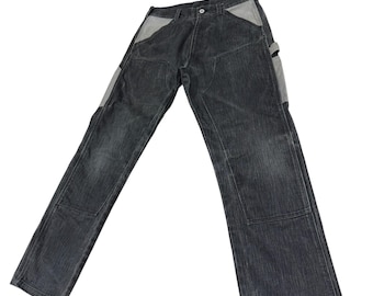 Vintage japanische Marke Doppelknie Arbeitskleidung Stil Slayer Alles Bessere Veränderung Yohji Yamamoto, Nummer Neun, Hysterischer Glamour
