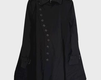 Vintage Sunao Kuwahara, Issey Miyake Protege Design Japoński styl Asymetryczna kurtka Design Rzadko, Tsumori Chisato