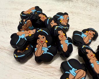 Bayou Princess Silicone Focal Beads - Etsy