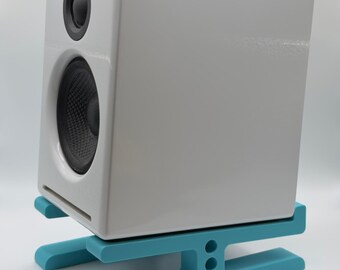 Supporti per altoparlanti / Set da 4 / Accessorio da scrivania / Inclinati / Suono migliorato / Flusso d'aria migliorato