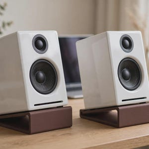 Contemporary Speaker Stand | Pair | Organisation | Desk Setup | Minimalist