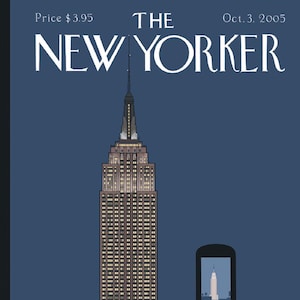 The New Yorker Cover Prints - mated, ready for framing - HOLD STILL