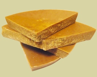 2 Lb NUNYA BEESWAX! 100% Raw Pure Bee wax. net.  wt.  32 ounces bees wax.