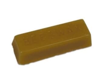 Beeswax, pure and natural 3 bars, 1 ounce each Total 3 oz  beeswax 3 ounces.