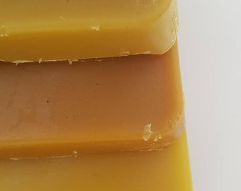 Raw Beeswax Bulk Pieces - 100% Natural Oregon Beeswax for Candles