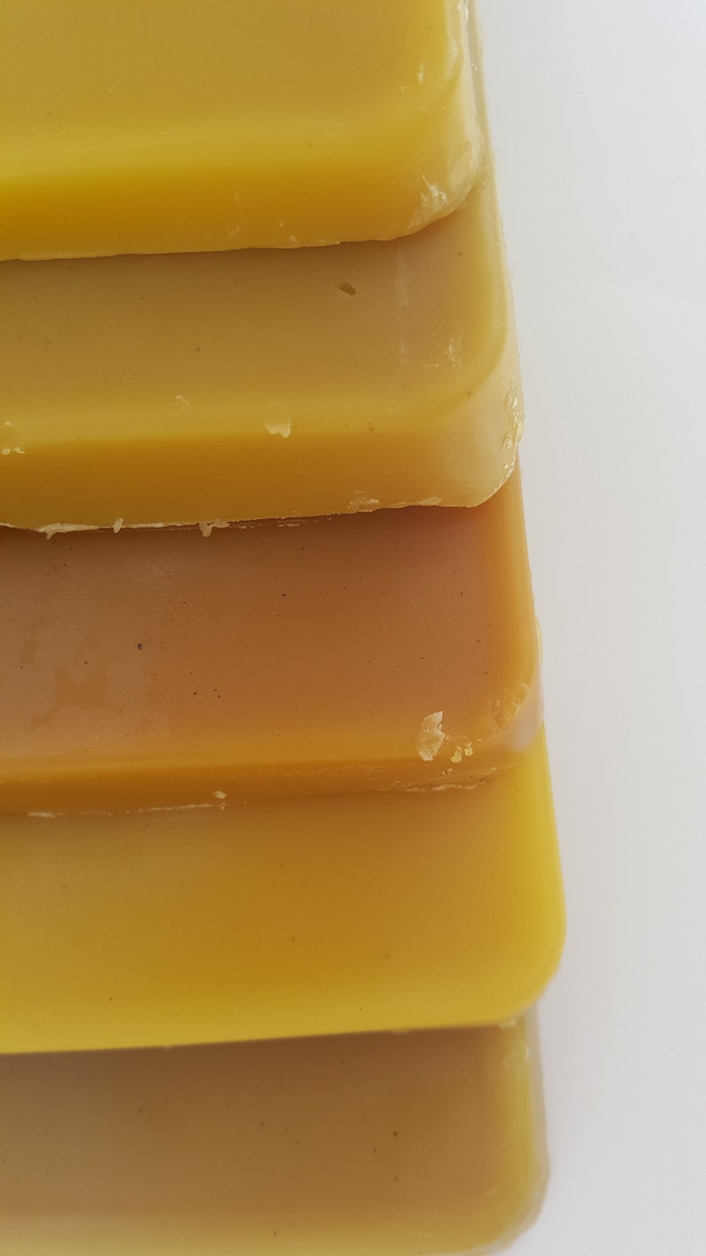 Bee Wax 100 Raw Pure Beeswax 10 Lbs Sold by Local Beekeeper Total 10