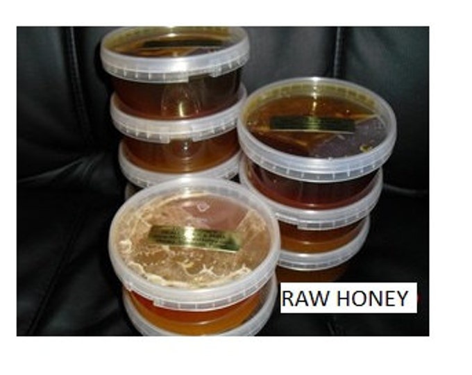 Buckwheat Really Raw Honey crystallized - granulated total net wt.  10 pounds ( 10 Lb ).