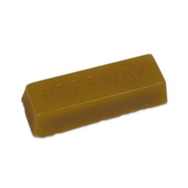 Beeswax, pure and natural MULTI-LISTING 1 ounce block 1 OZ 100% Bees Wax 1 300 bar shape bee wax. afbeelding 3
