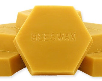 Raw Beeswax Pieces: 100% Pure, Unaltered Oregon Beeswax