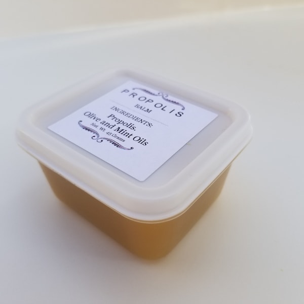 All natural PROPOLIS ointment / cream /  salve Net. Wt. 1 1/2 Oz ( or 42 grams ).