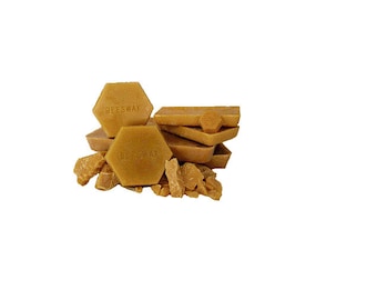 Really Raw and 100% Natural Pure Beeswax from Beekeeper 0.87 pound ( Net Wt 14 Oz ) great for Soap making or melting