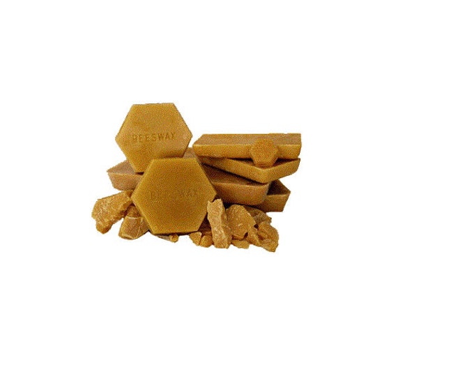 Really Raw and 100% Natural Pure Beeswax from Beekeeper 0.87 pound ( Net Wt 14 Oz ) great for Soap making or melting