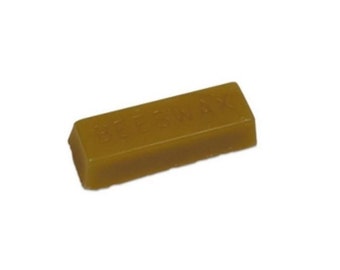 10 ea - 1oz Bar organic beeswax, pure and natural ( 10 oz total) 284+ grams total weight