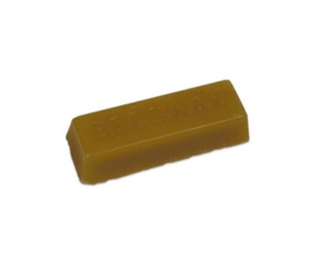 10 ea - 1oz Bar organic beeswax, pure and natural ( 10 oz total) 284+ grams total weight