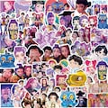 80pcs-K-Pop Demon Hunter Stickers Set \u2013 Cute Idol \/Character Vinyl Decals, Laptop\/Water Bottle Stickers, Anime Fan Gift