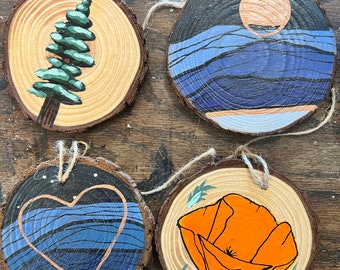 Christmas ornaments! Hand painted ornament