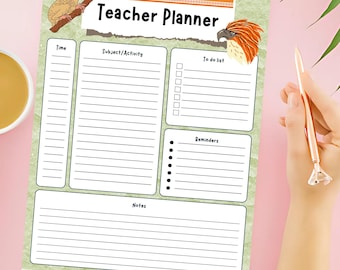 2026 Teacher Planner | Lesson Planning, Classroom Organizer (Printable or Digital)