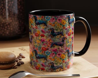Caneca Dachshund, Caneca Cachorro Salsicha, Caneca Mãe de Cachorro, Presentes para Amantes de Dachshund, Presentes para Cachorros Salsicha, Presentes para Amantes de Cães Salsicha, Presentes para Amantes de Animais