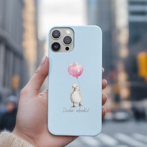 Duck Phone Case, Silly Goose Phone Case, Cute Duck Phone Case,Cute Duck Phone Case, Animal Phone Case, Cute Animal Phone Case