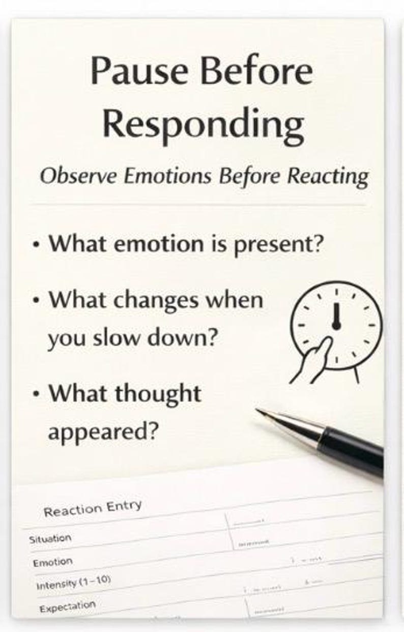 Pause Before Responding Guide - Etsy