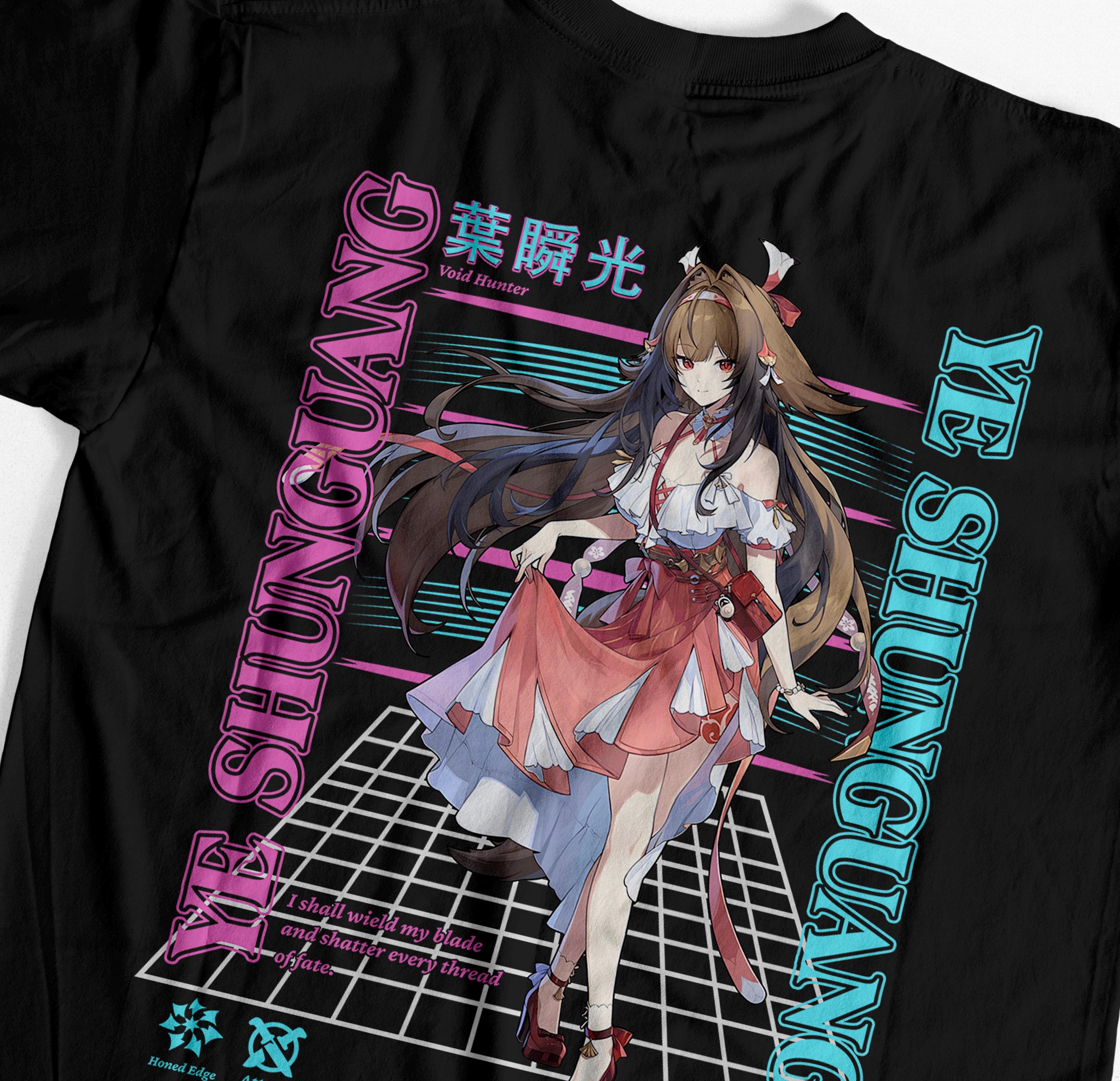 Ye Shunguang Zenless Zone Zero Heavyweight T-shirt: Anime Game