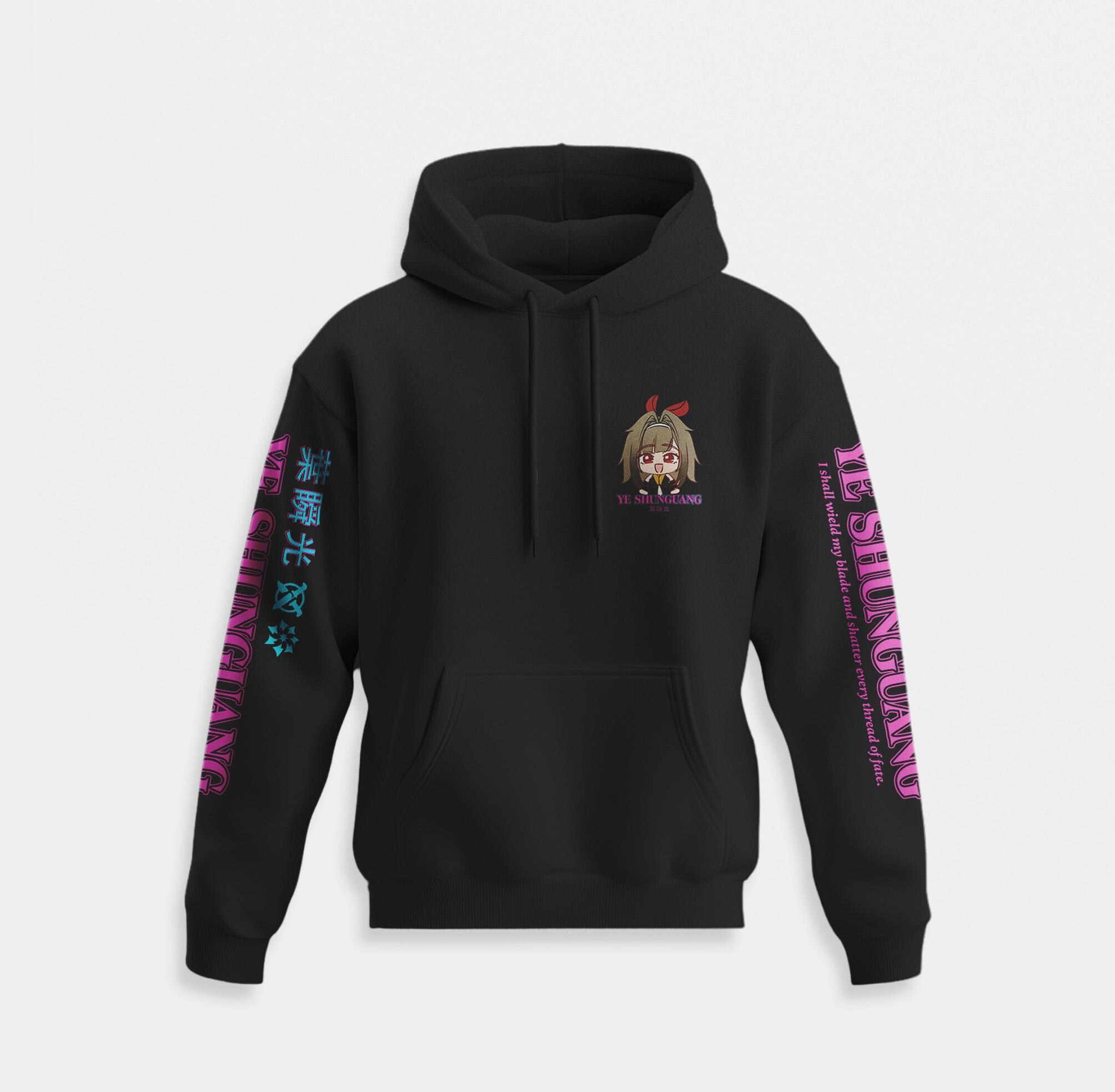 最終値下　JIAN YE HOODIE FREE SIZE Ye Shunguang Zenless Zone Zero 380 GSM Hoodie - Heavyweight Anime