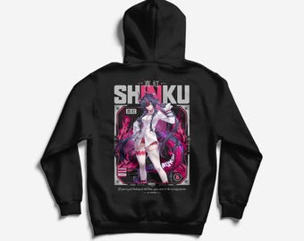 Sudadera con capucha de anime Neverness to Everness: Sudadera con capucha de juego Shinku NTE Heavyweight de 380 g/m²